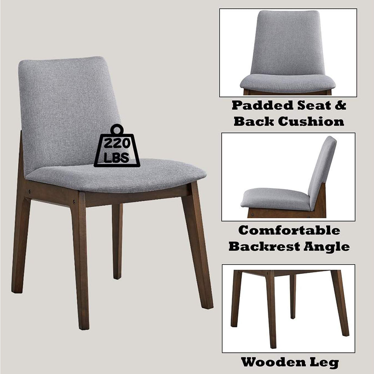 DN02926 Kaela Side Chair - Set-2