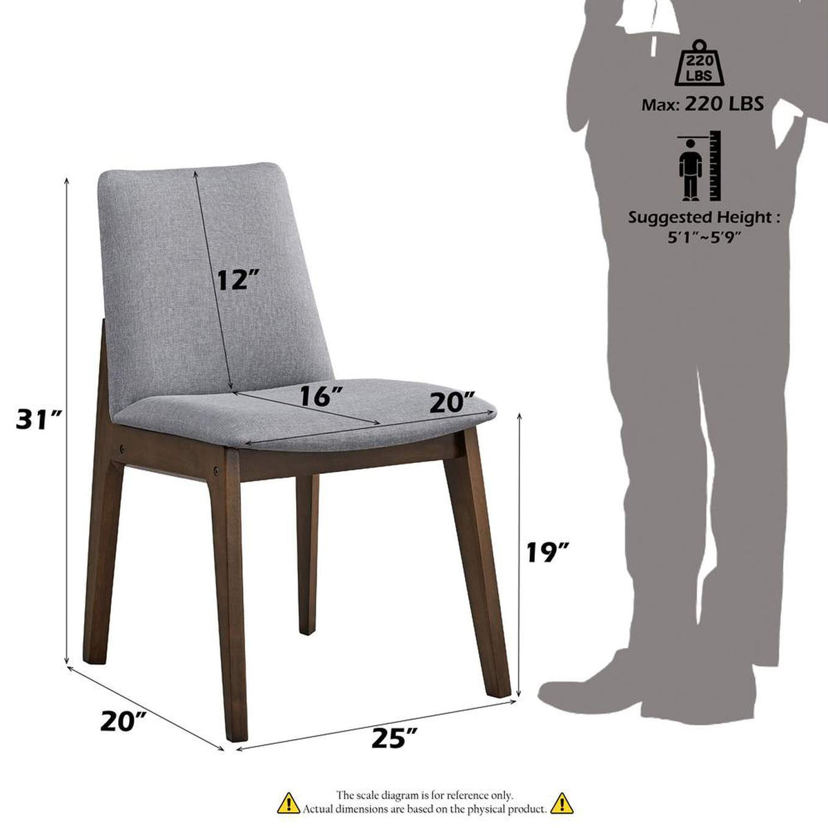 DN02926 Kaela Side Chair - Set-2