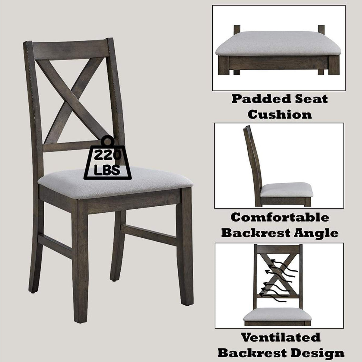 DN02936 Marit Side Chair - Set of 2