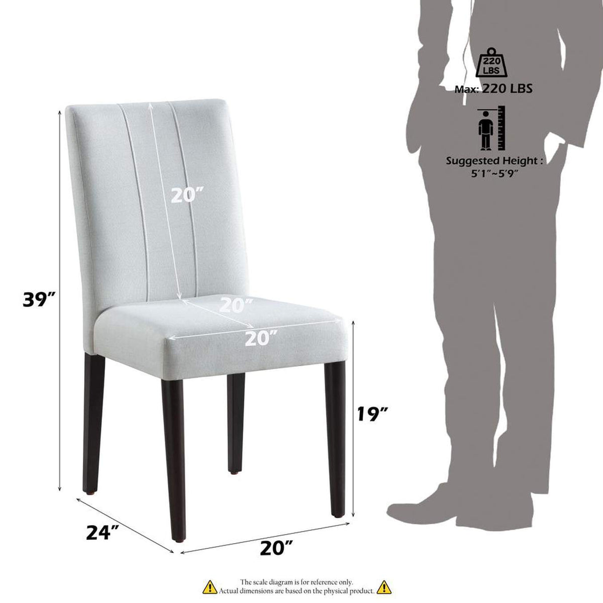 DN02956 Carena Side Chair - Set of 2