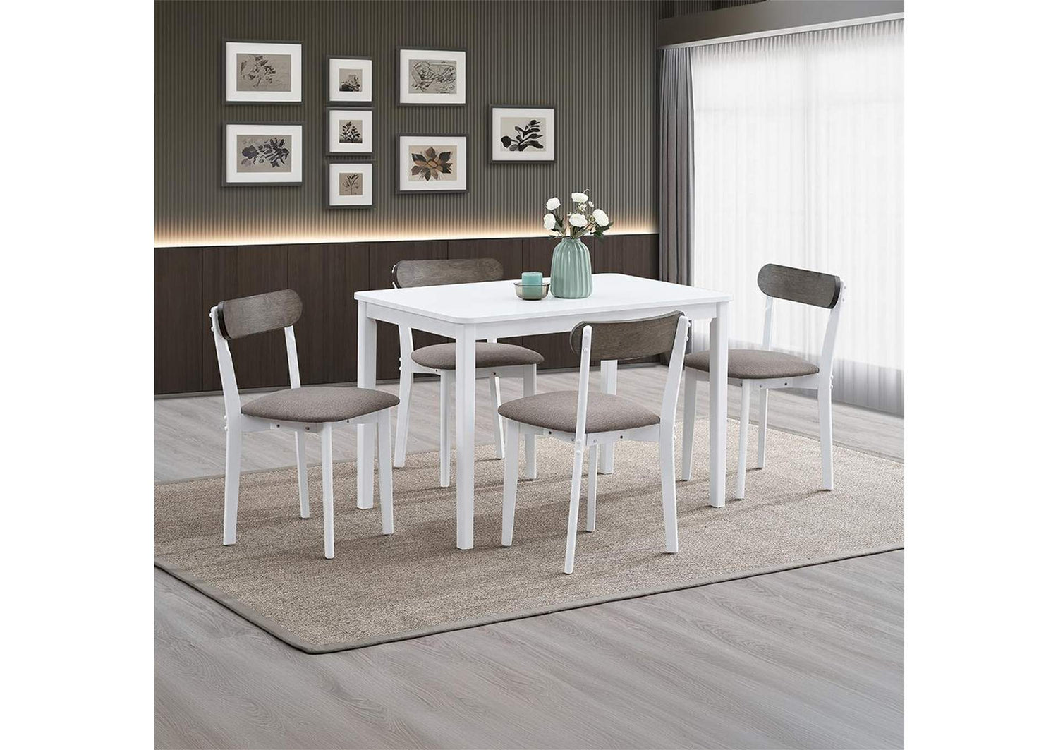 DN02985 Fidelity 5 Pieces Pack Dining Set