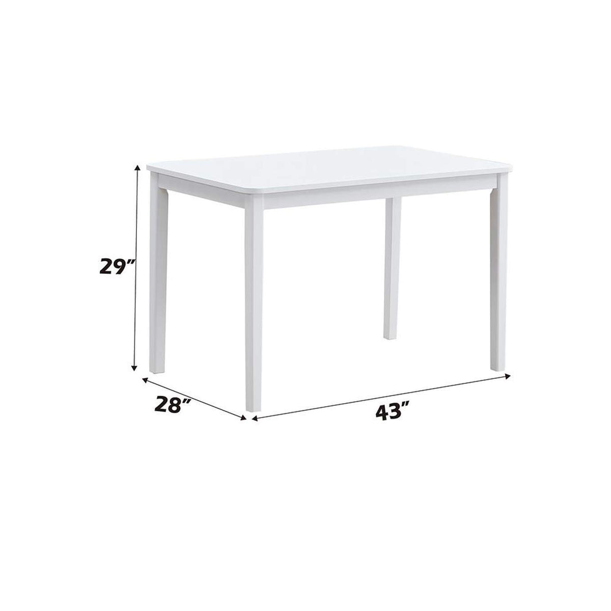 DN02985 Fidelity 5 Pieces Pack Dining Set
