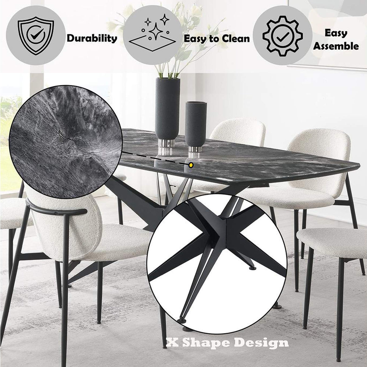 DN03045 Klaus Dining Table