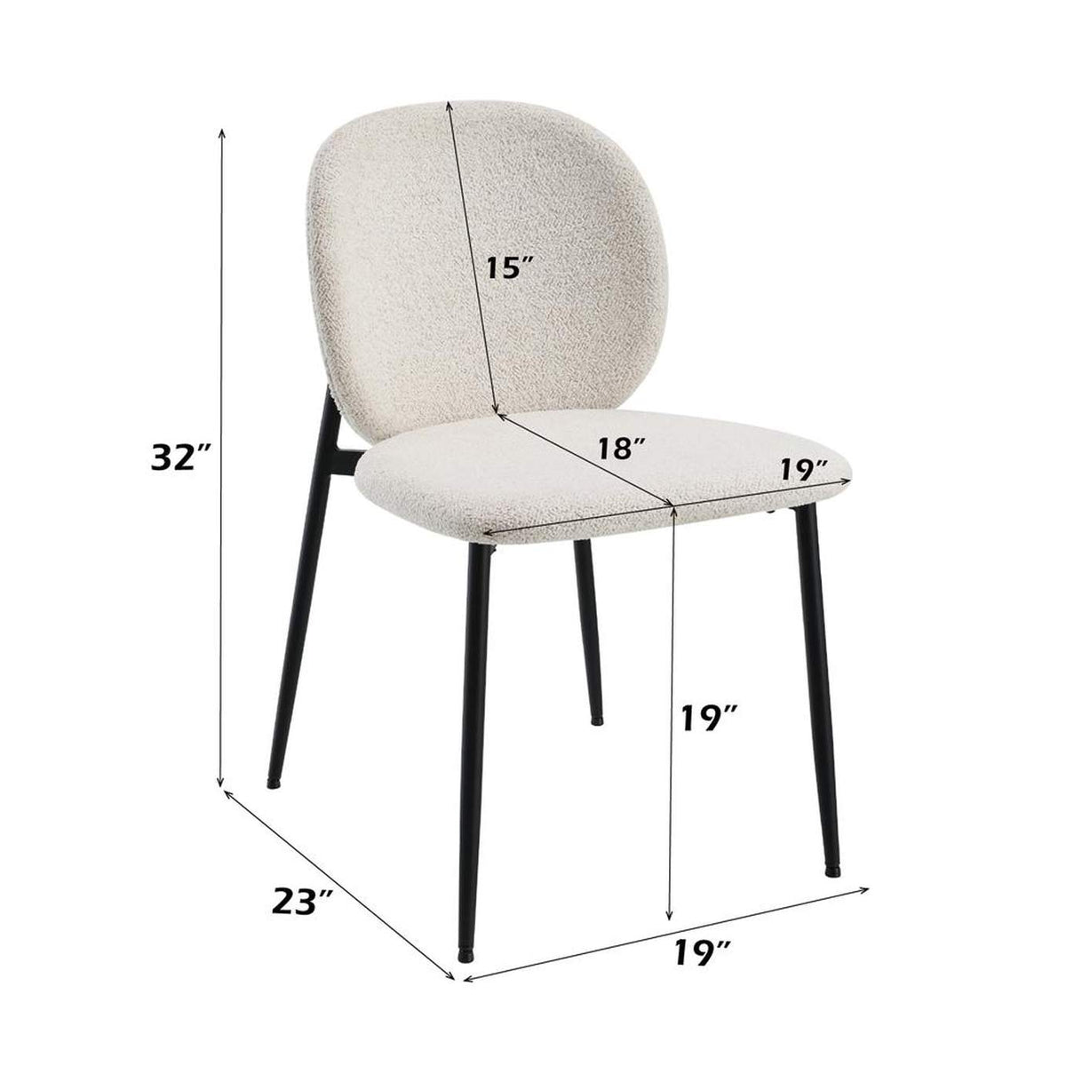 DN03046 Klaus Side Chair - Set of 2