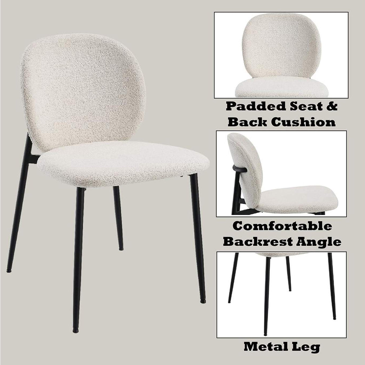 DN03046 Klaus Side Chair - Set of 2