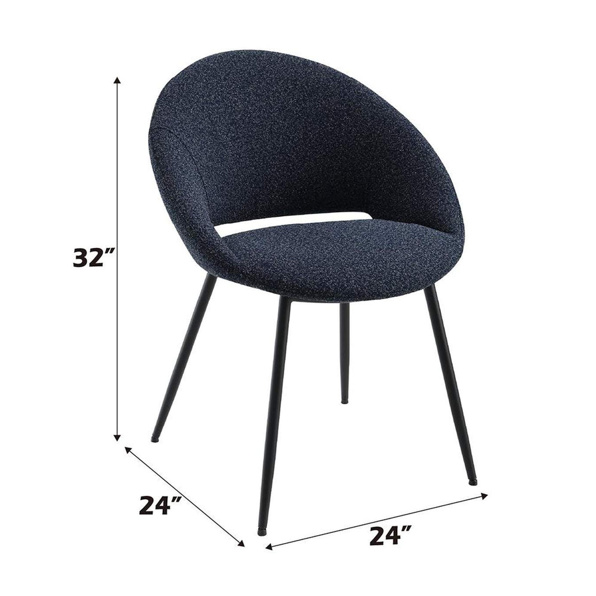DN03047 Klaus Side Chair - Set of 2