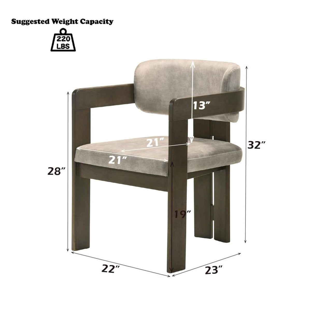 DN03076 Destin Arm Chair