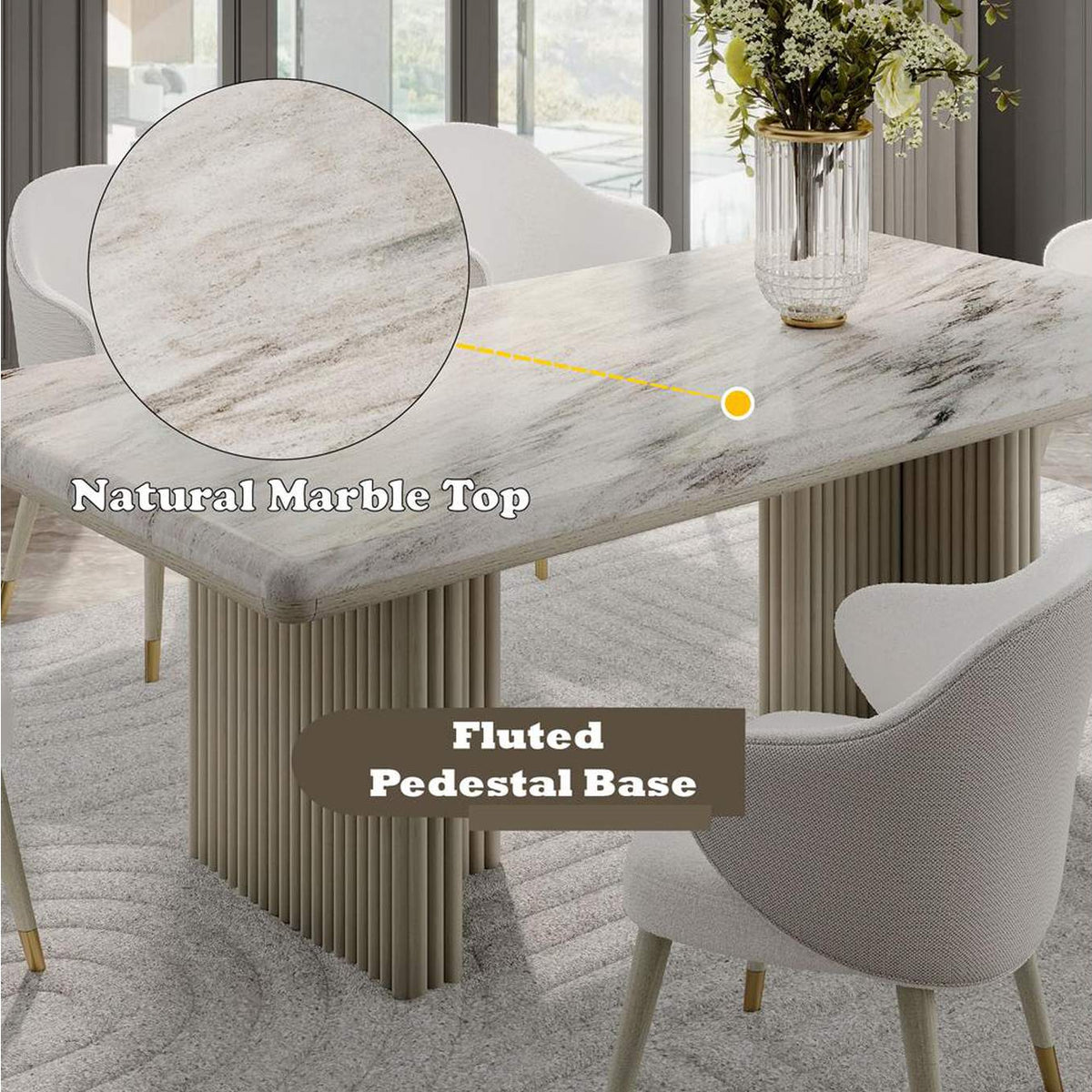 DN03085 Charity Dining Table