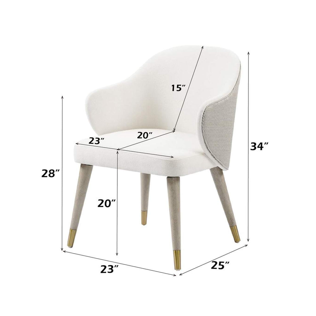 DN03086 Charity Side Chair - Set of 2