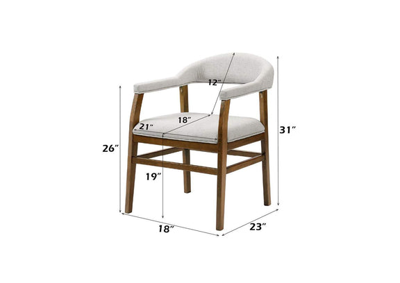 DN03096 Darcy Arm Chair - Set of 2