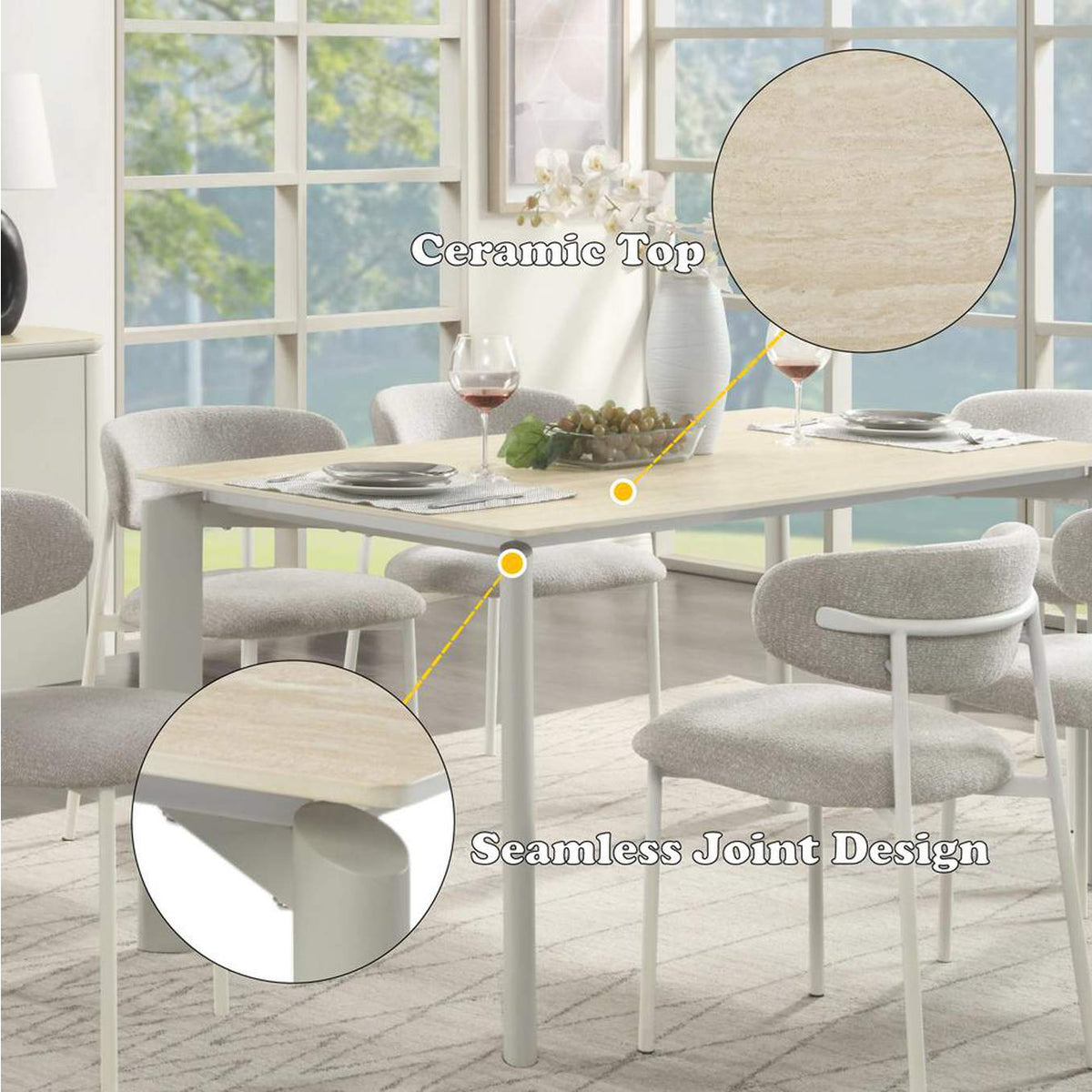 DN03105 Ingram Dining Table