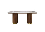 DN03145 Willene Dining Table with Ceramic Top