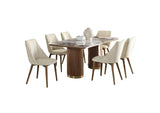 DN03145 Willene Dining Table with Ceramic Top