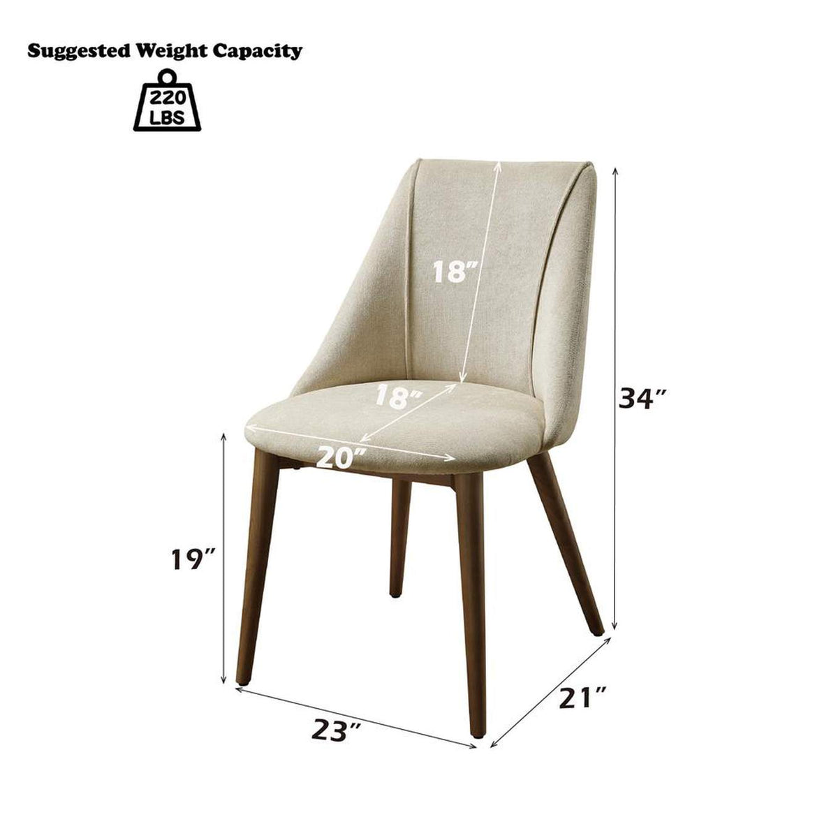 DN03146 Willene Side Chair - Set-2