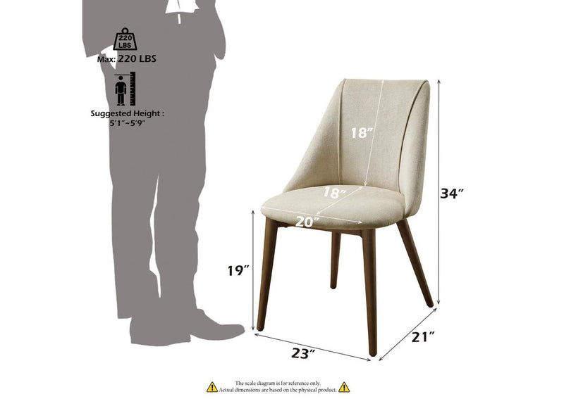 DN03146 Willene Side Chair - Set-2