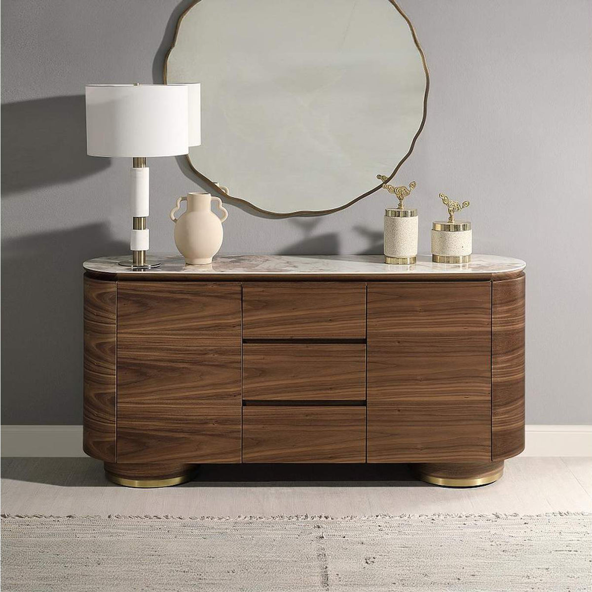 DN03148 Willene Server with Ceramic Top