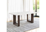 DN03195 Edwyn Dining Table with Marble Top