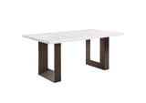 DN03195 Edwyn Dining Table with Marble Top