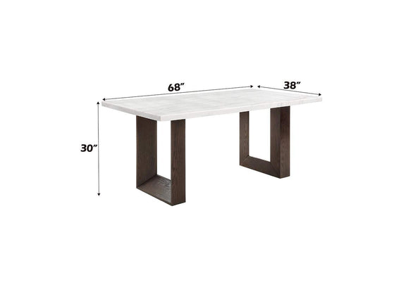 DN03195 Edwyn Dining Table with Marble Top