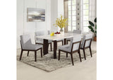 DN03195 Edwyn Dining Table with Marble Top