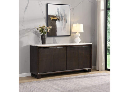 DN03198 Edwyn Server with Marble Top