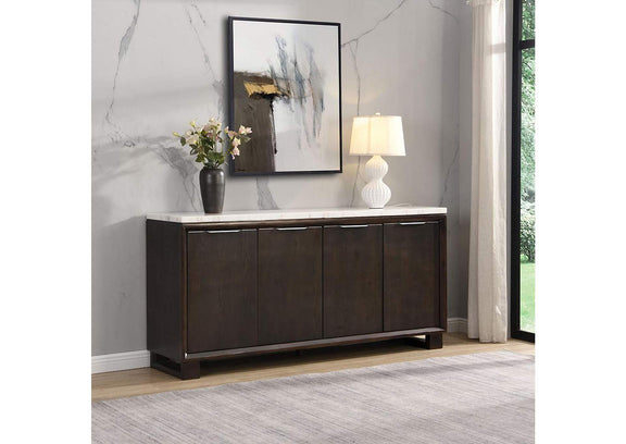 DN03198 Edwyn Server with Marble Top