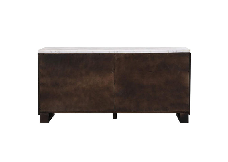 DN03198 Edwyn Server with Marble Top