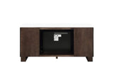 DN03199 Edwyn Server with Natural Marble Top and Fireplace