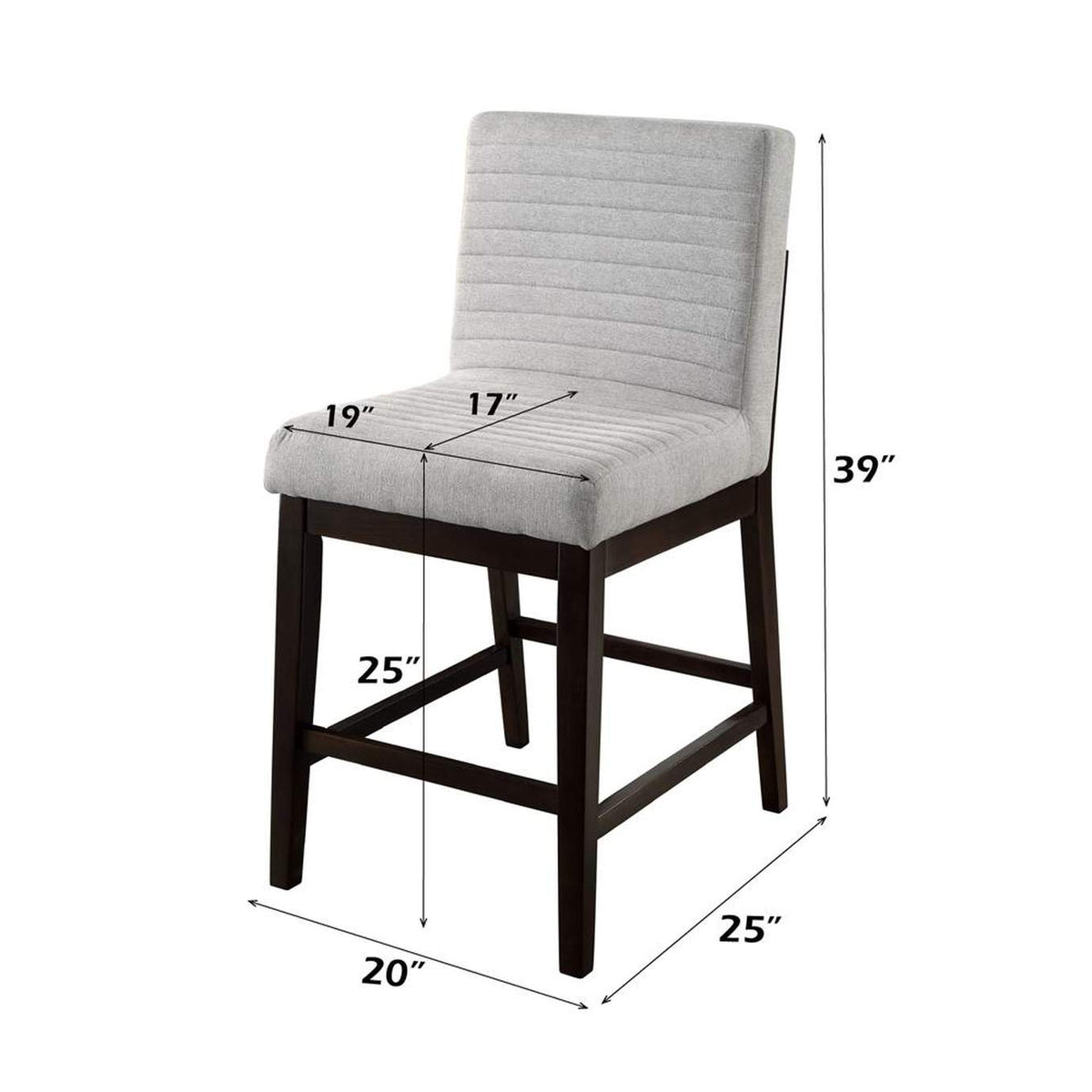 DN03256 Edwyn Counter Height Chair - Set of 2