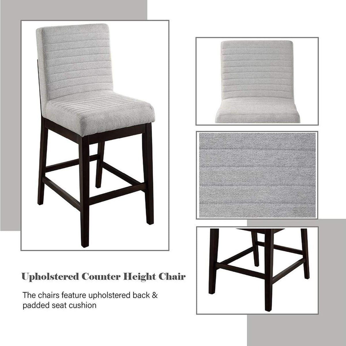 DN03256 Edwyn Counter Height Chair - Set of 2