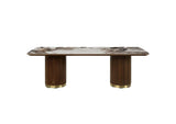 DN03305 Willene Dining Table with Ceramic Top