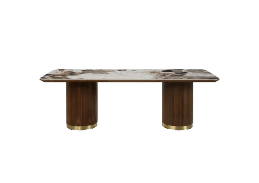 DN03305 Willene Dining Table with Ceramic Top