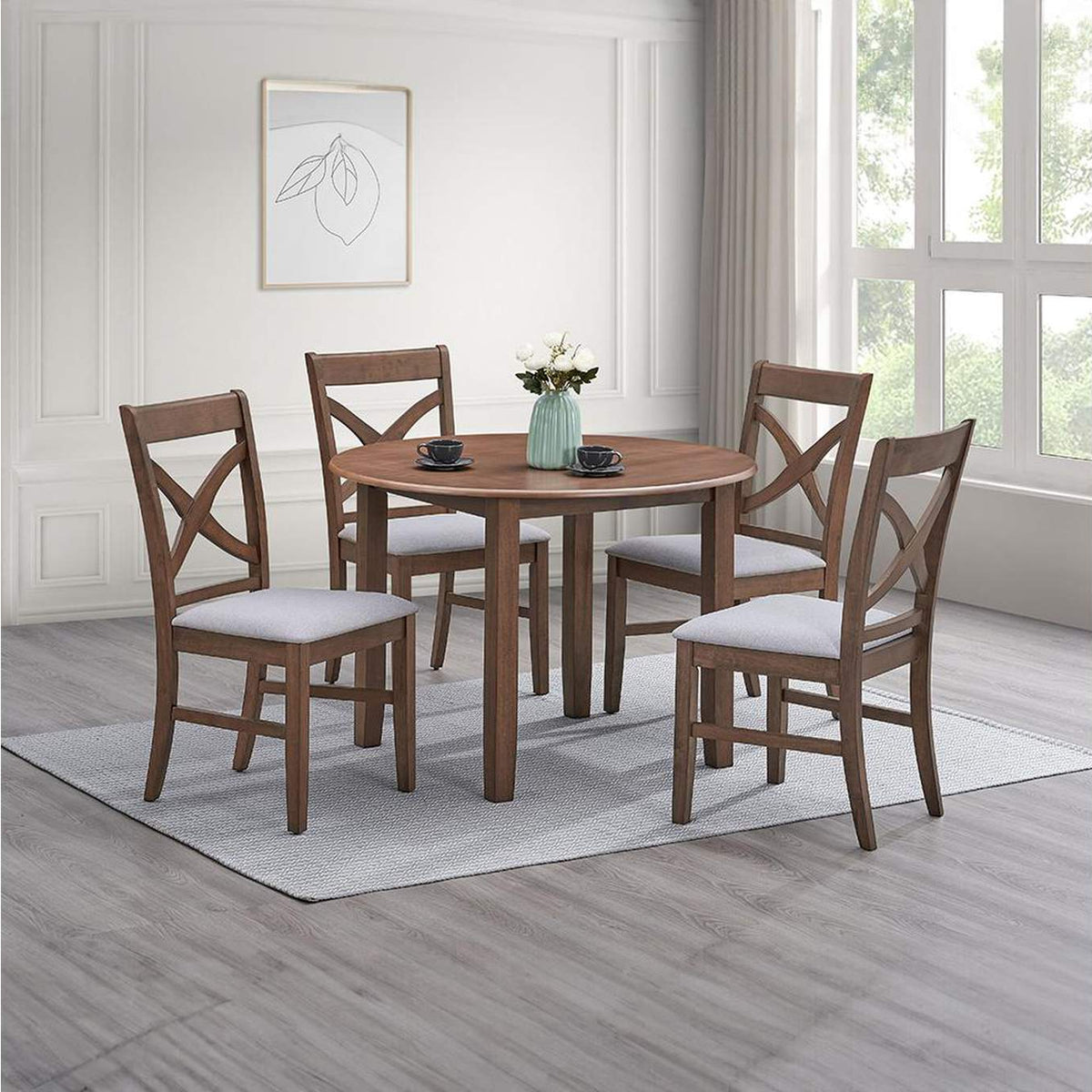 DN03340 Ferris Round Dining Table