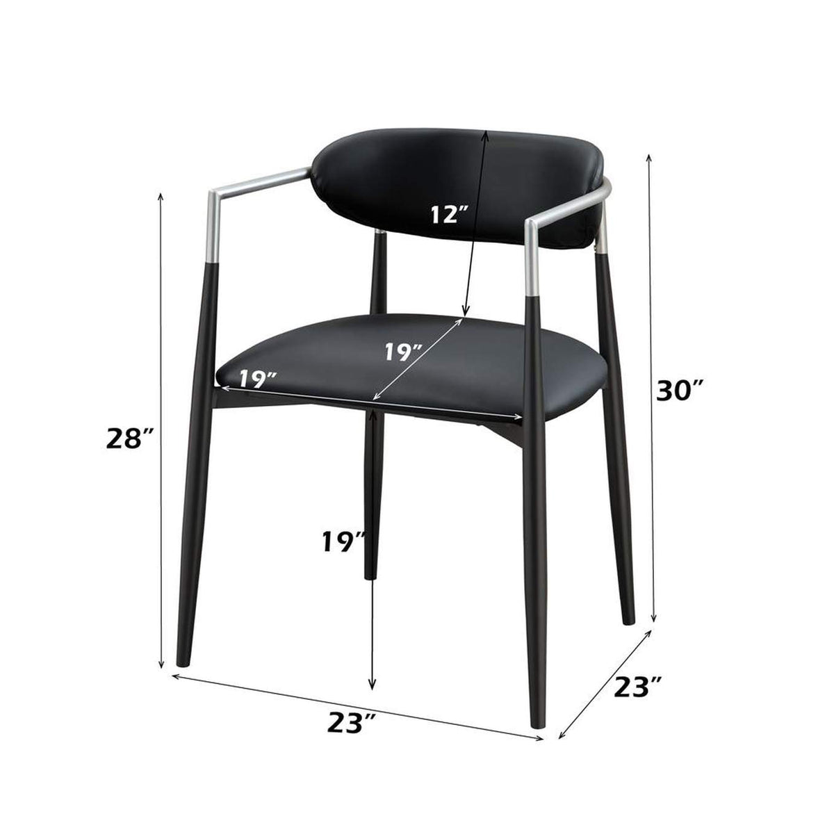 DN03467 Gavan Arm Chair - Set of 2