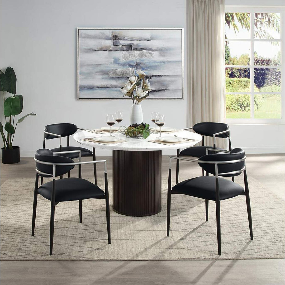 DN03467 Gavan Arm Chair - Set of 2