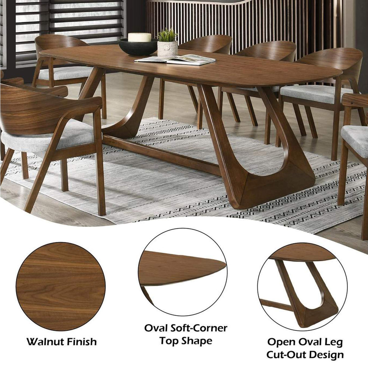 DN03485 Hoyte Dining Table