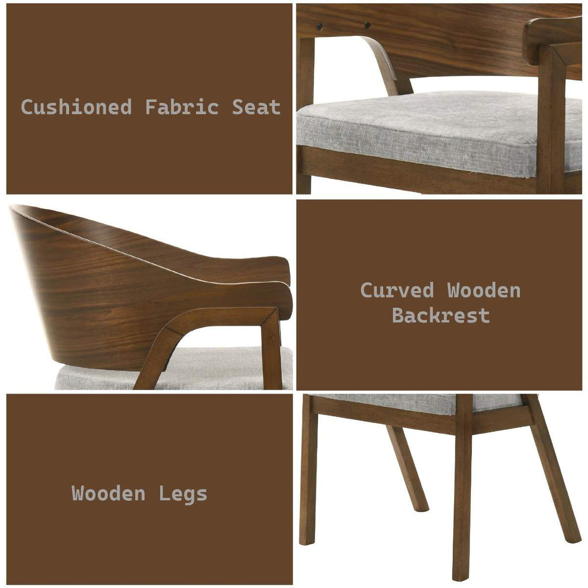 DN03487 Hoyte Arm Chair - Set of 2
