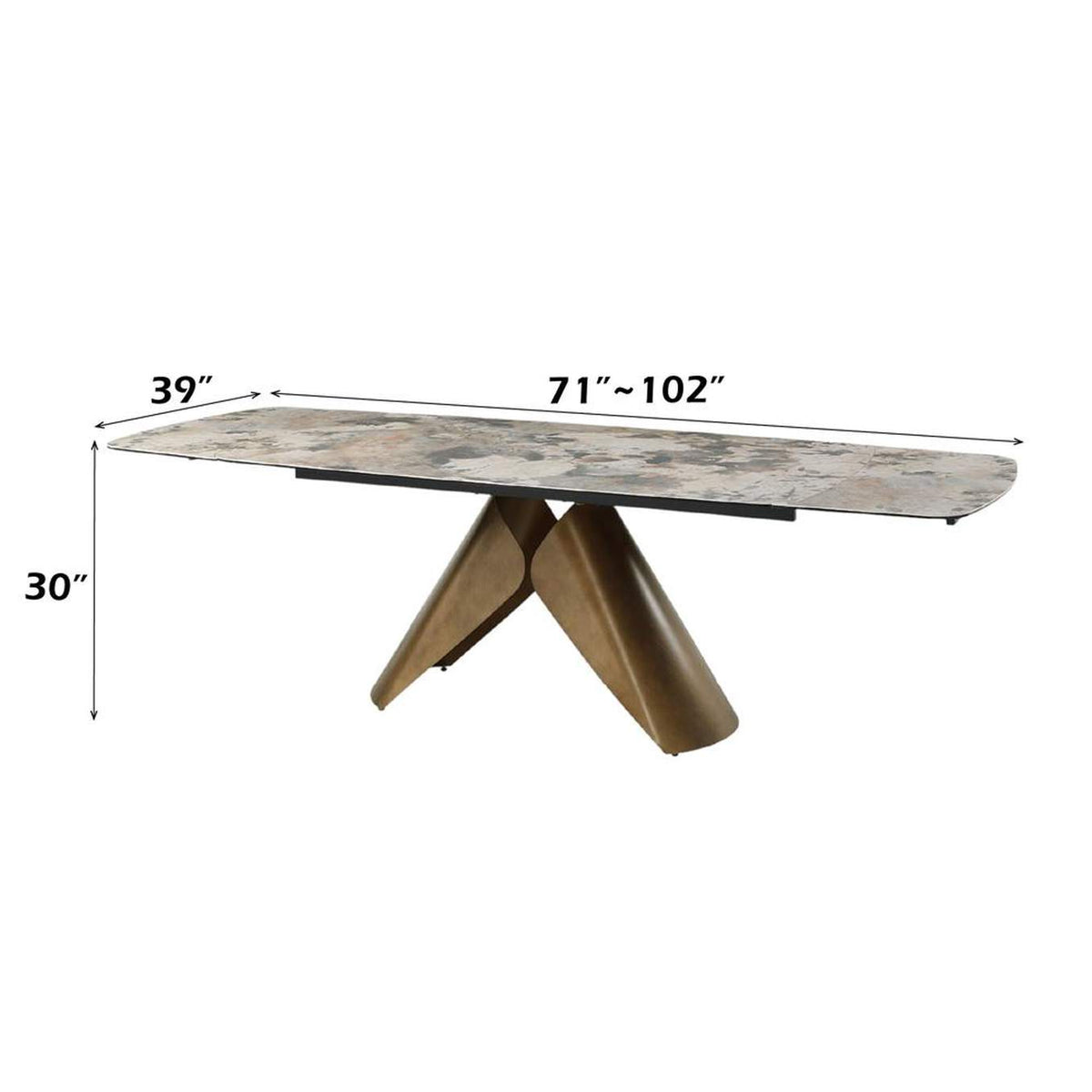 DN03595 Malika Dining Table