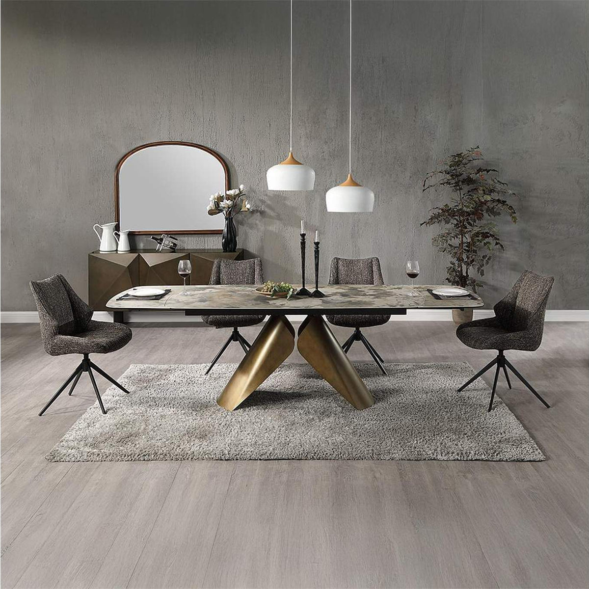 DN03595 Malika Dining Table