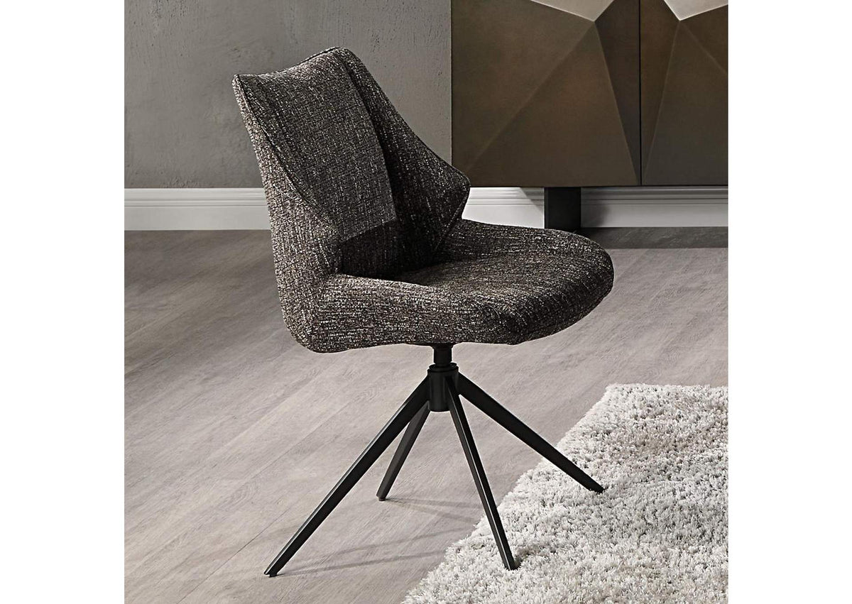 DN03596 Malika Side Chair with Swivel - Set of 2