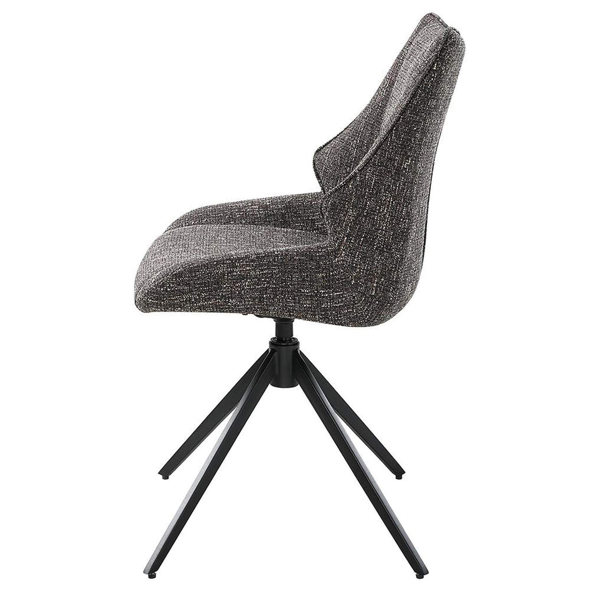 DN03596 Malika Side Chair with Swivel - Set of 2