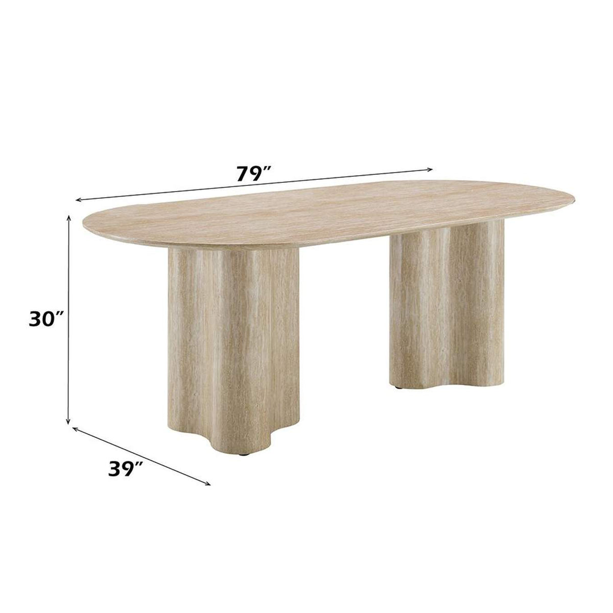 DN03675 Jirina Dining Table