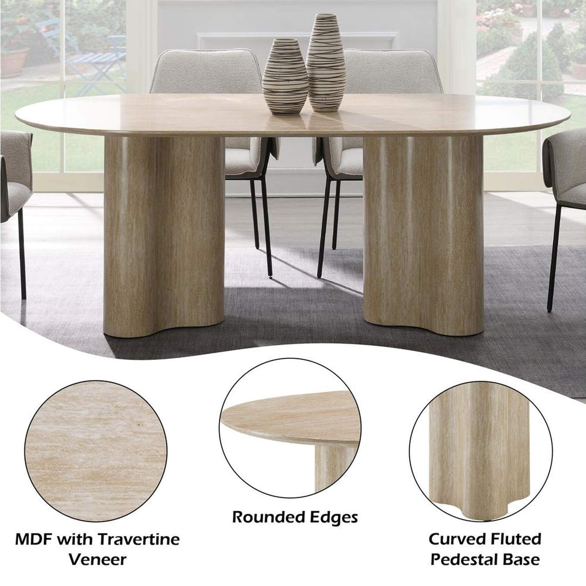 DN03675 Jirina Dining Table