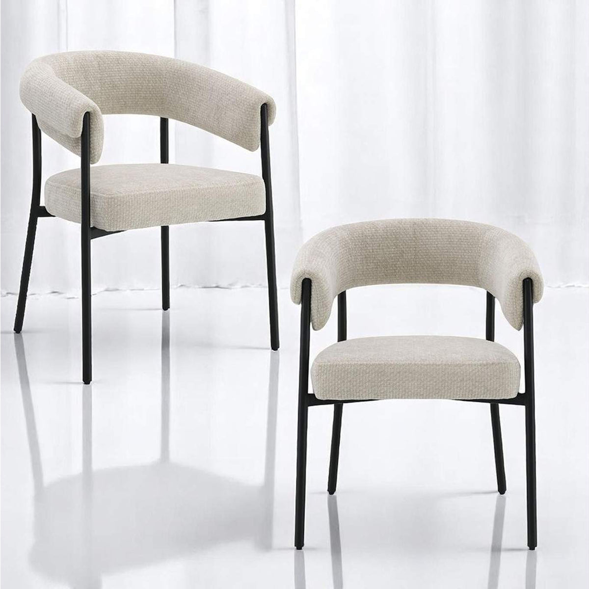 DN03676 Jirina Arm Chair - Set of 2
