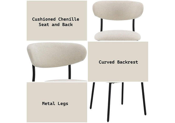 DN03677 Jirina Side Chair - Set of 2