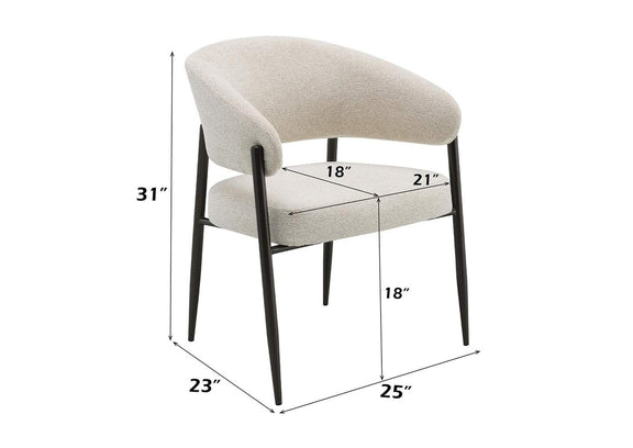 DN03679 Jirina Arm Chair - Set of 2