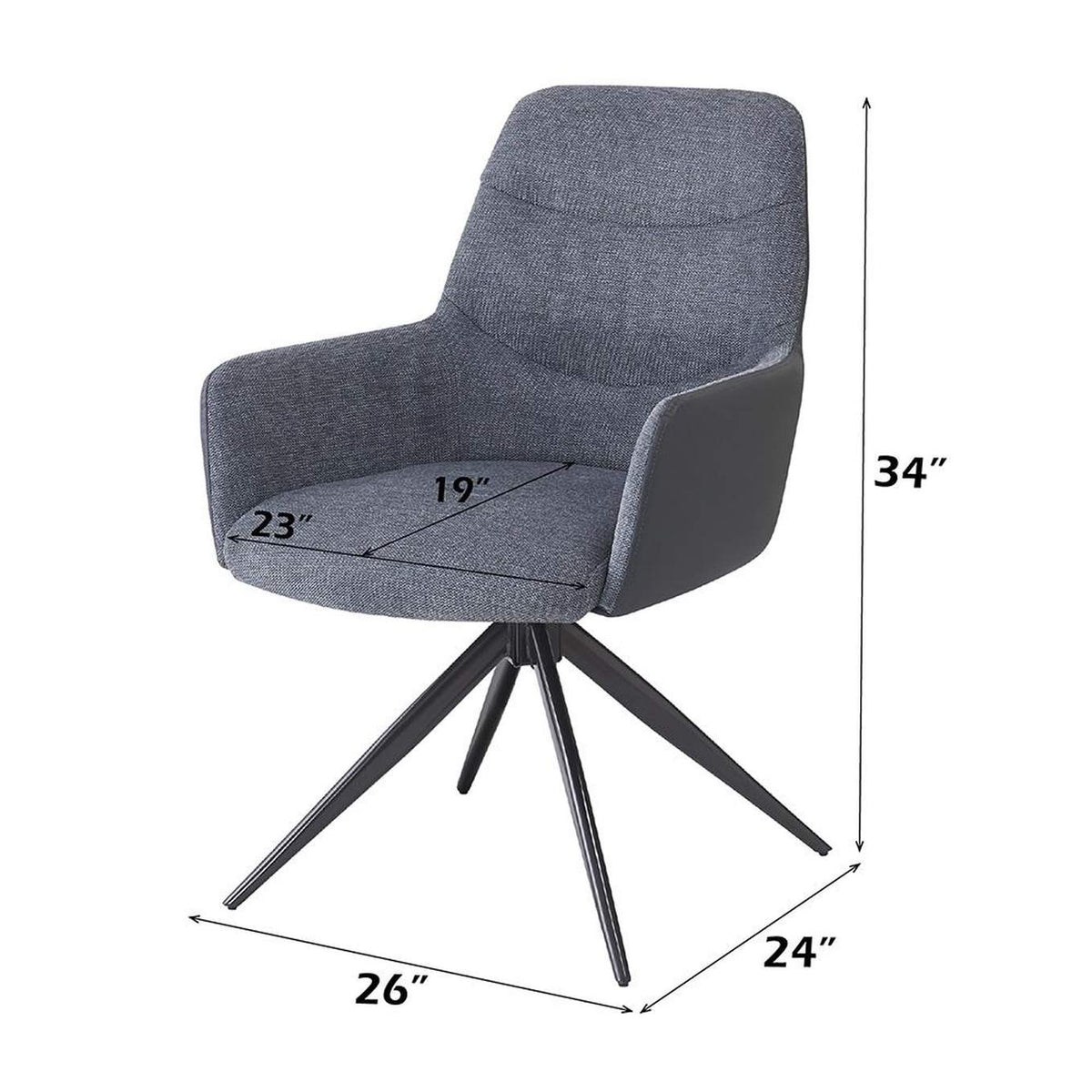 DN03687 Hester Arm Chair - Set of 2