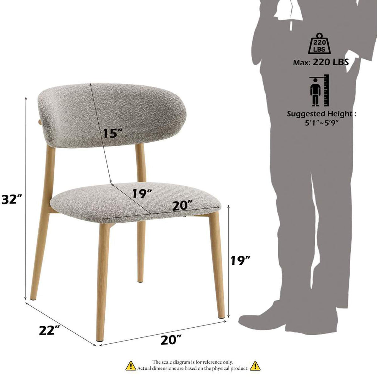 DN03716 Kacey Side Chair - Set of 2