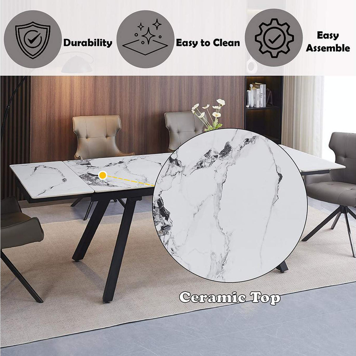 DN03735 Damita Dining Table