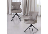 DN03736 Damita Side Chair with Swivel - Set of 2